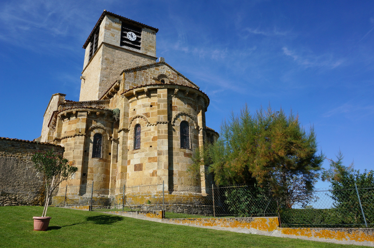 Glaine-Montaigut's church looks simple, but harbours a bright and beautifully restored interior. Image by Anita Isalska Lonely Planet