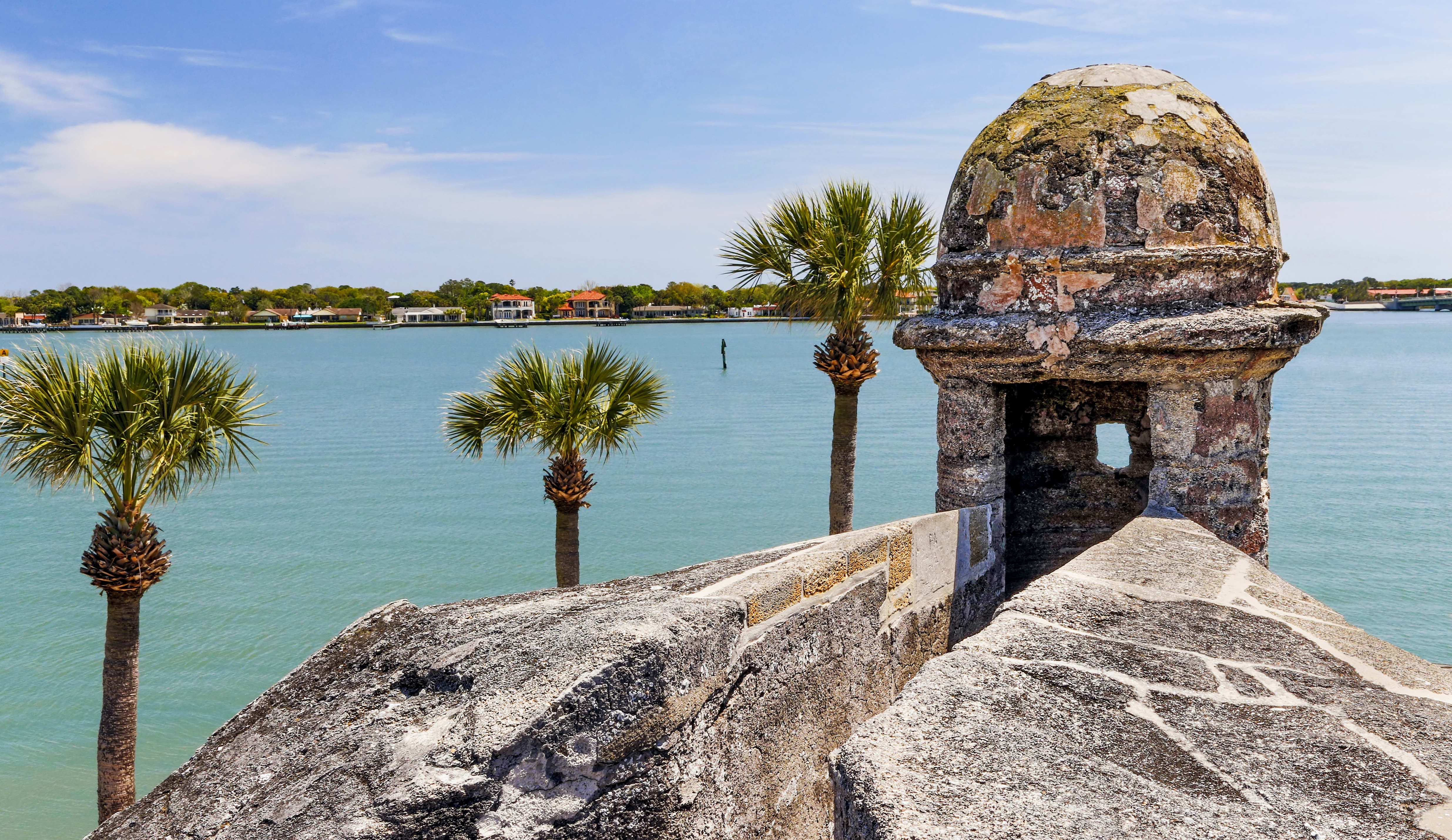 Centuries-old San Marcos fort is just one of many historical sights in the USA's oldest town. Image by Kenneth Keifer / Getty Images