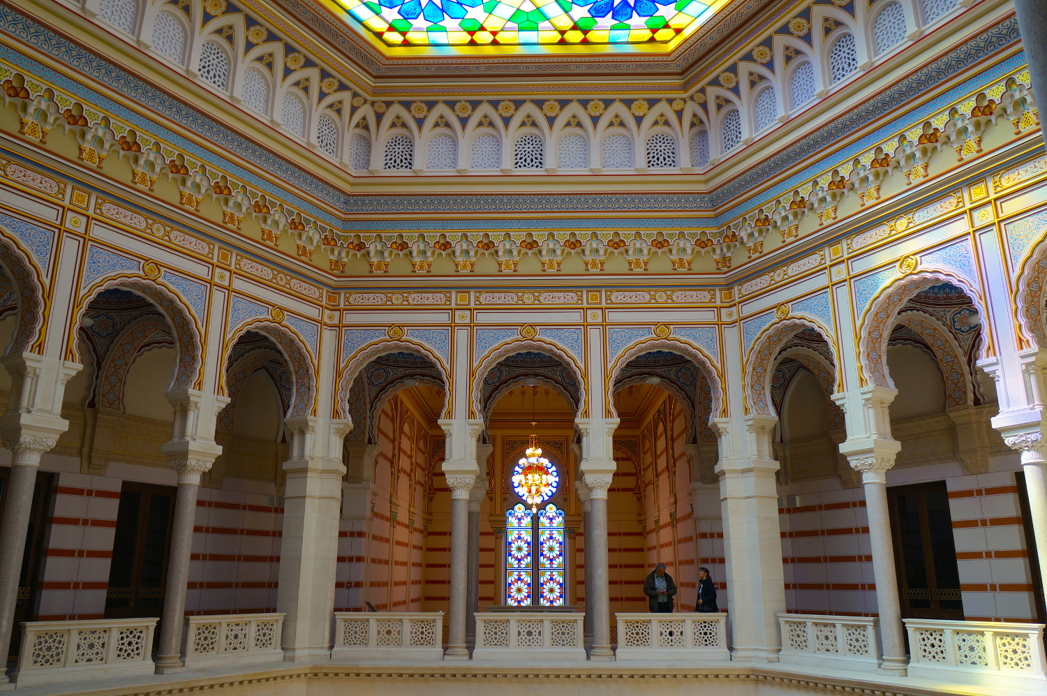 Interior of Sarajevo's City Hall