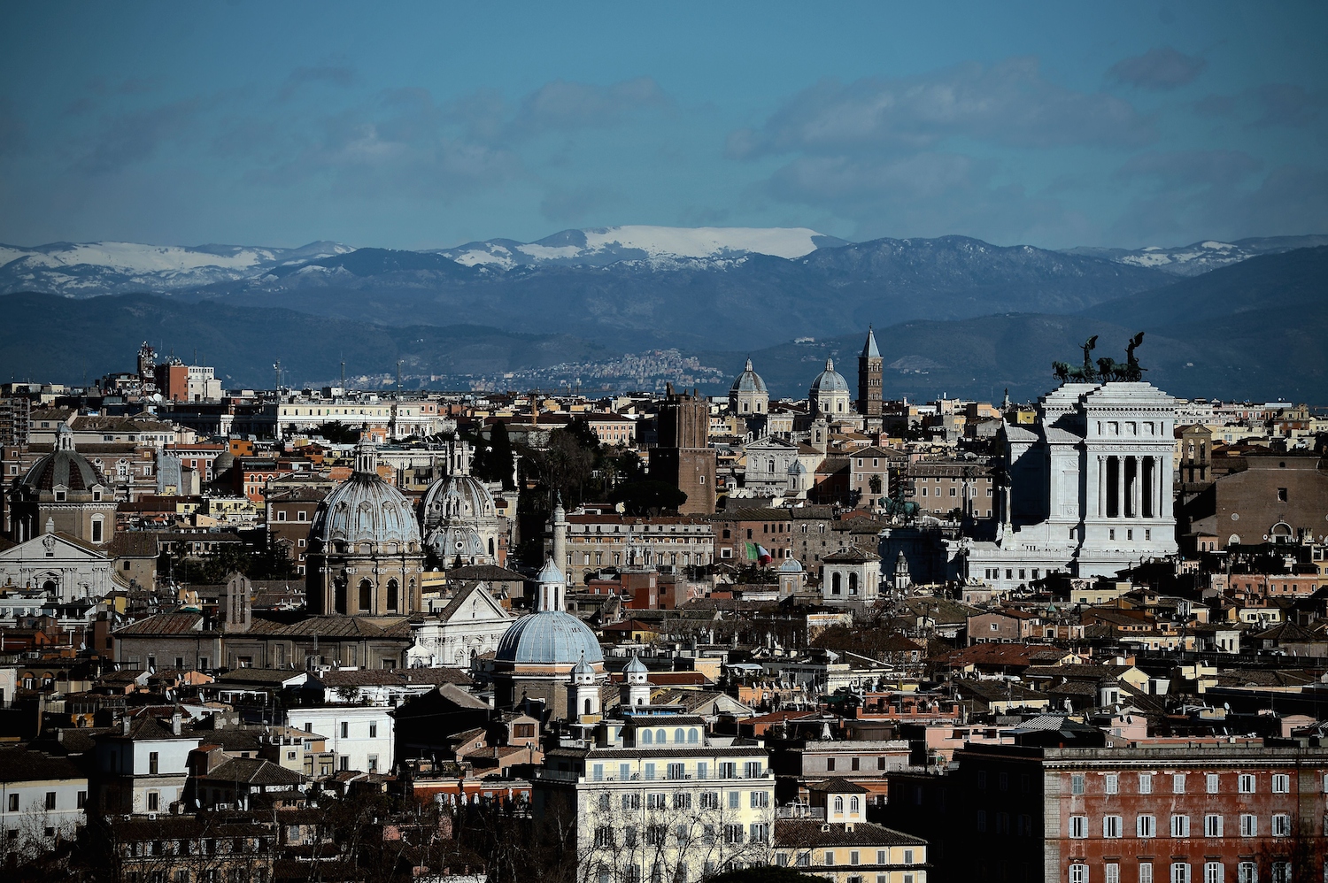 The view from Gianicolo hill.