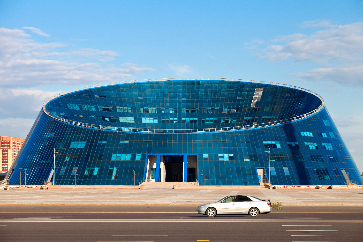 Shabyt, art palace or dog bowl? Image by Jane Sweeney / Getty