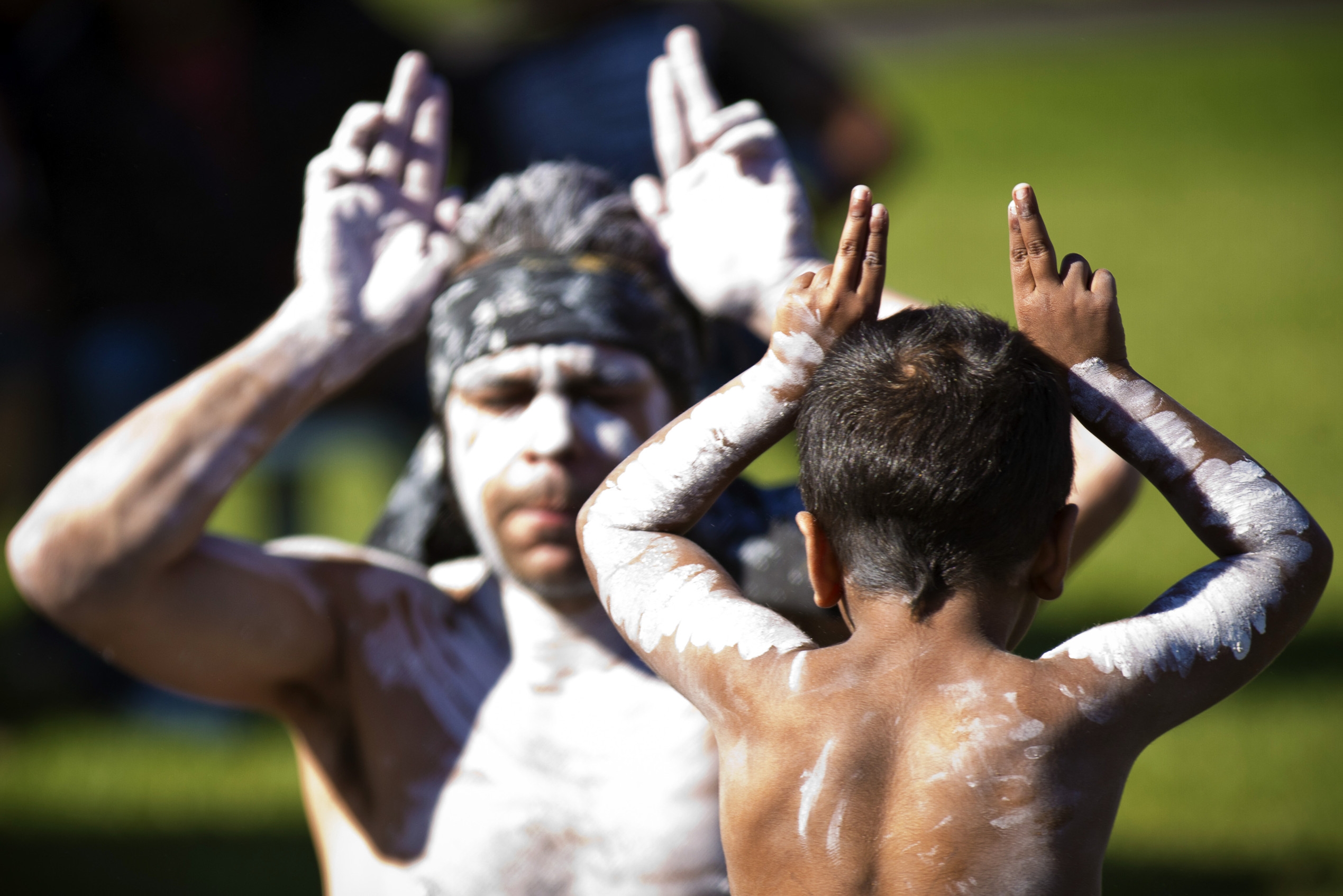 Performers at the Koorie Pride Festival, Melbourne. Image courtesy of Melbourne Museum