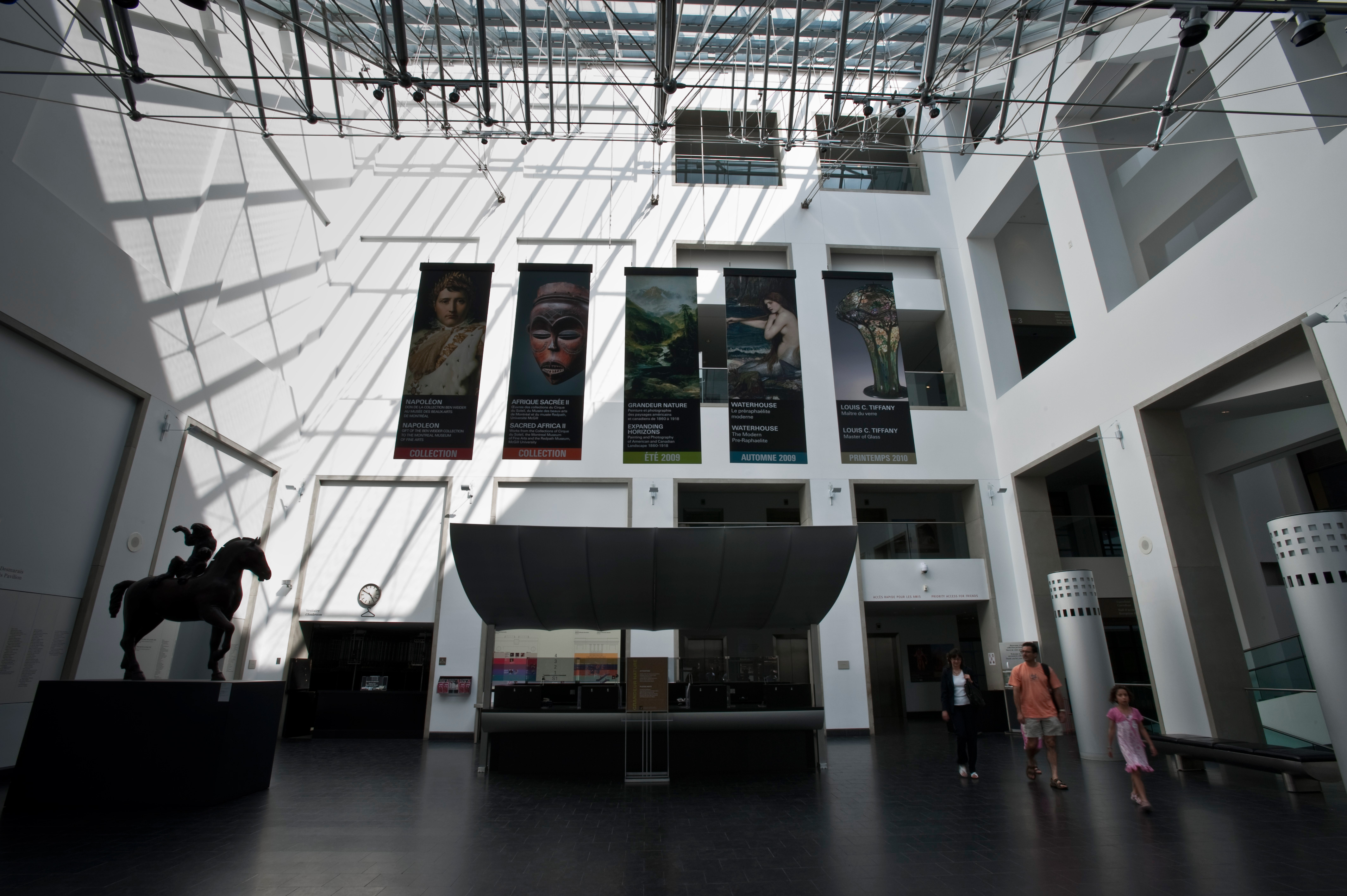 Inside the Musée des Beaux-Arts de Montréal. Image by Guylain Doyle / Getty