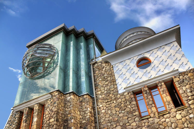 Memorial House of Mother Teresa in Skopje. Image by Aleksandar Vrzalski / iStock / Getty Images