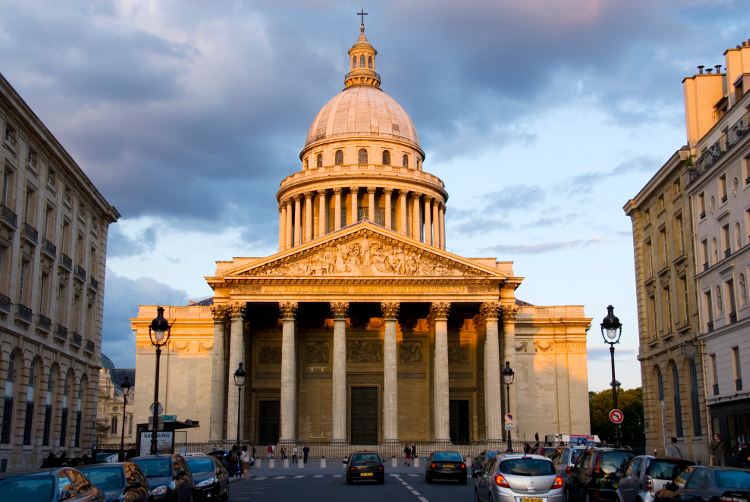 Visit the resting place of luminaries such as Voltaire and Victor Hugo at the  Panthéon.Image by Glenn Beanland/Photostock Getty.
