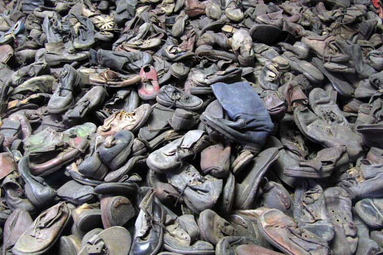 Poland - Auschwitz-Birkenau, shoes