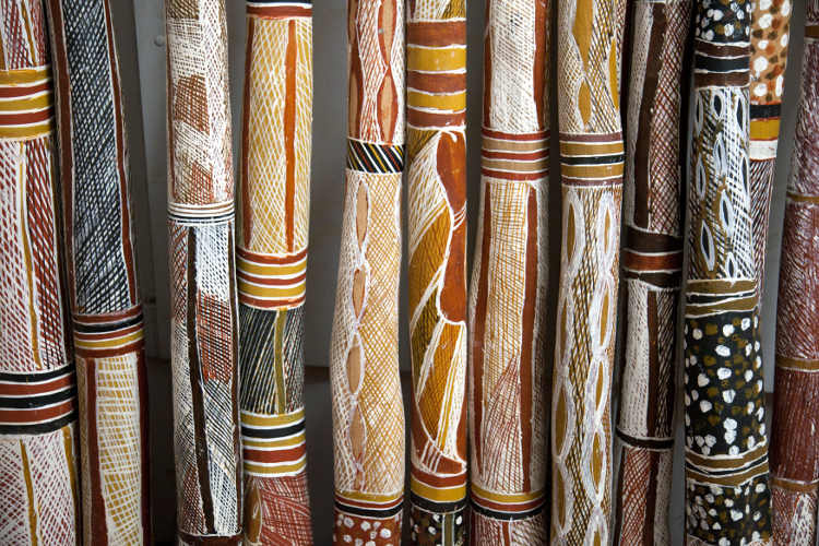 Yolngu Aboriginal artwork from East Arnhem Land. Image by John Borthwick / Lonely Planet Images / Getty Images