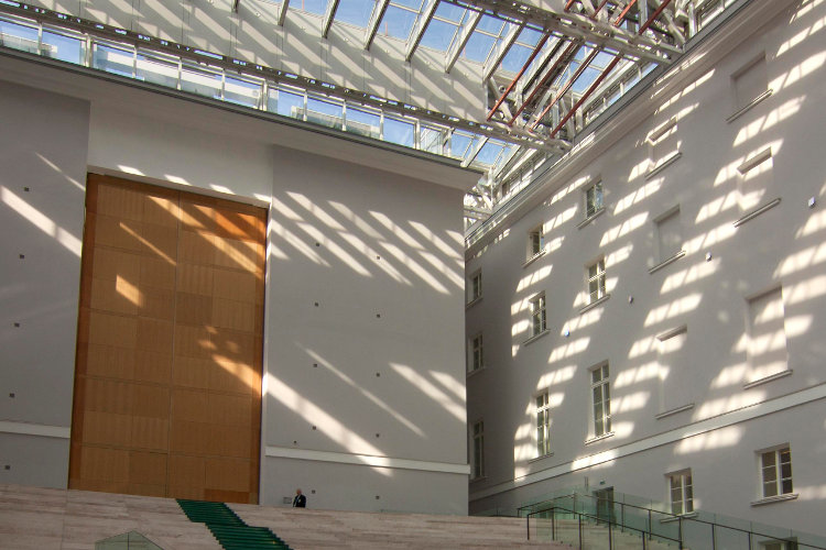 Interior of the General Staff Building. Image courtesy of the State Hermitage Museum, 2015 