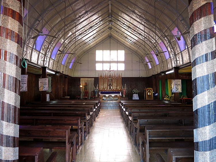 Mr Eiffel's metal church was shipped from Europe to Santa Rosalía in the late nineteenth century. Image by Clifton Wilkinson / Lonely Planet