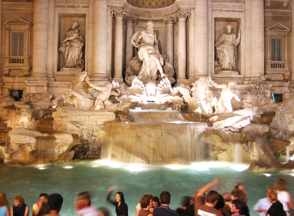 Trevi Fountain. Image by macle / CC BY 2.0