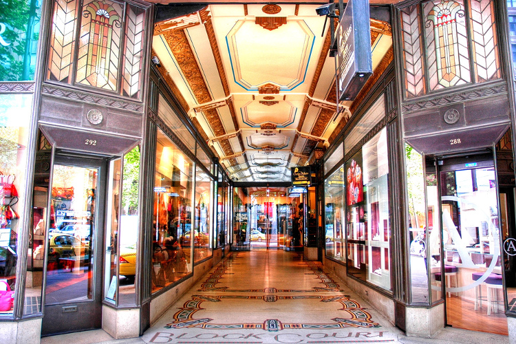 Photographers love arcades like Block Court in Collin Street. Alan Lam / CC BY ND 2.0