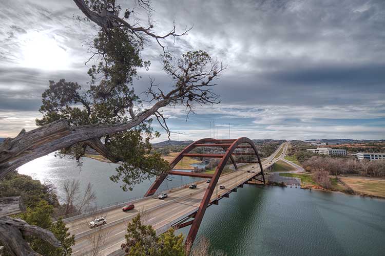 Pennybacker Bridge in Austin, Texas. Image by Roy Niswanger / CC by 2.0