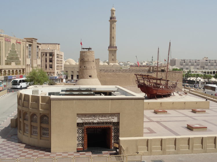 Explore the Dubai Museum in Al Fahadi Fort, the oldest building in Dubai, for free. Image by Fabio Achilli / CC BY 2.0