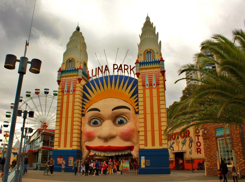 Luna Park, Sydney by Jan Smith. CC BY 2.0.