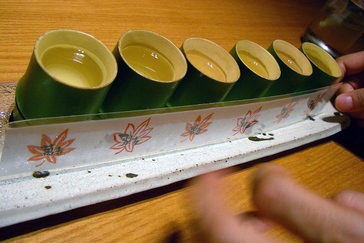 Sipping sake in Ginza. Image by jetalone. CC BY 2.0.