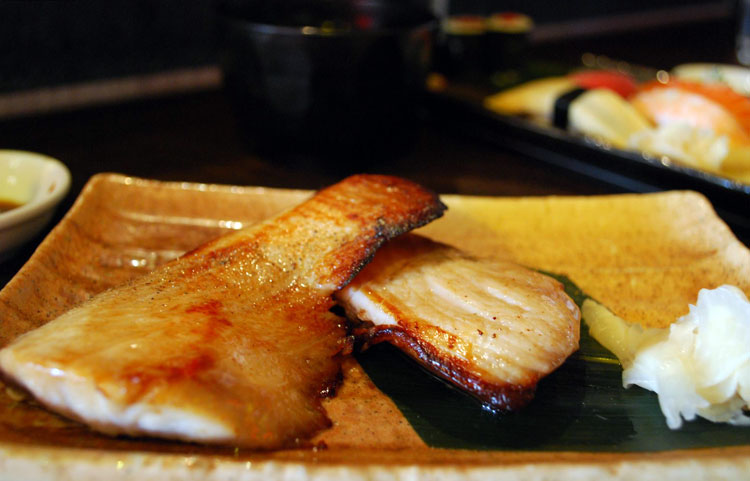 Grilled kingfish - just one way to line your stomach on a boozy tour of Japan's capital. Image by avlxyz. CC BY-SA 2.0.