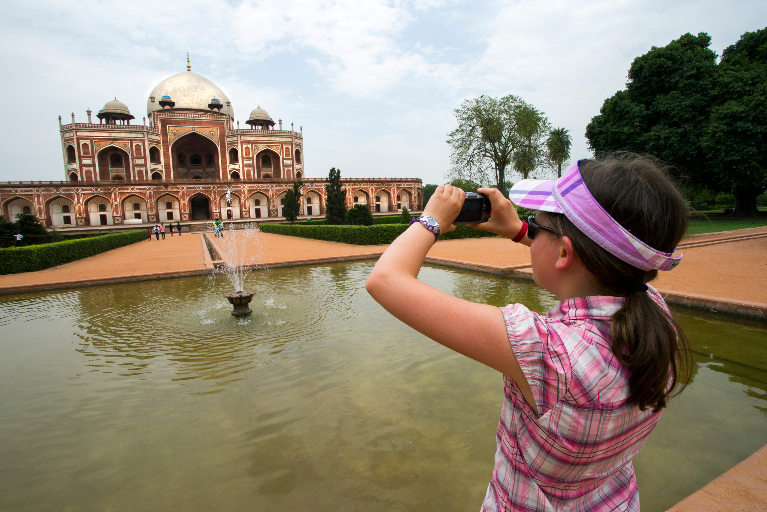 Escaping the crowds at Humayun’s Tomb. Image by Andrew Geiger / Getty Images