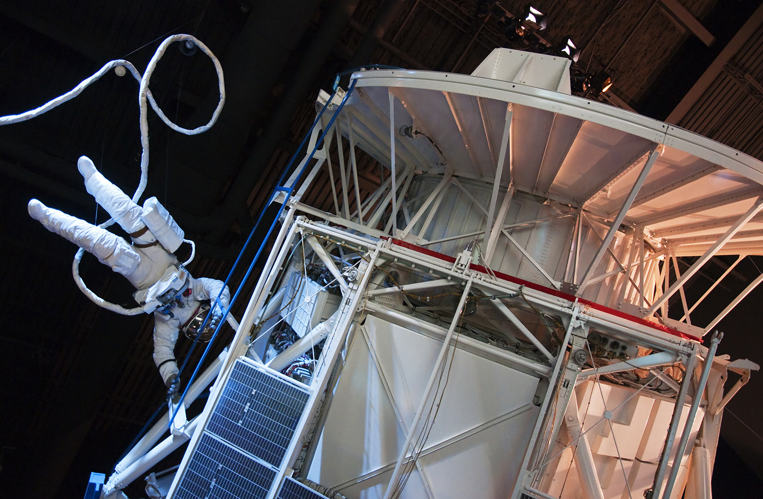 The space walk exhibit at NASA's base in Houston. Image by Stephen Saks / Lonely Planet Images / Getty Images