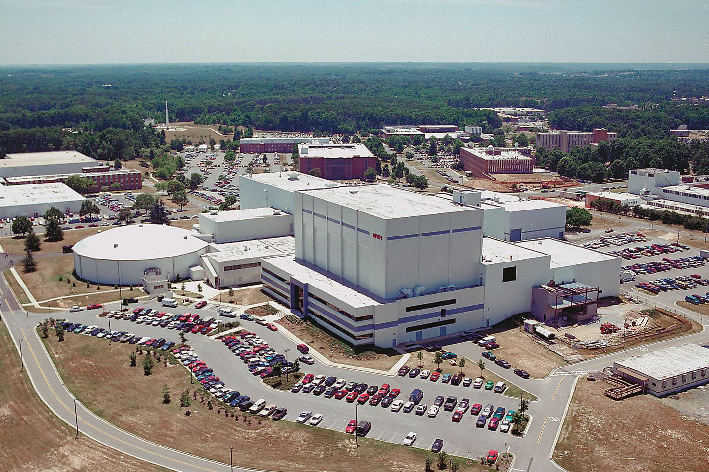 An aerial view of NASA's starship factory. Image by NASA Goddard Space Flight Center / CC BY 2.0
