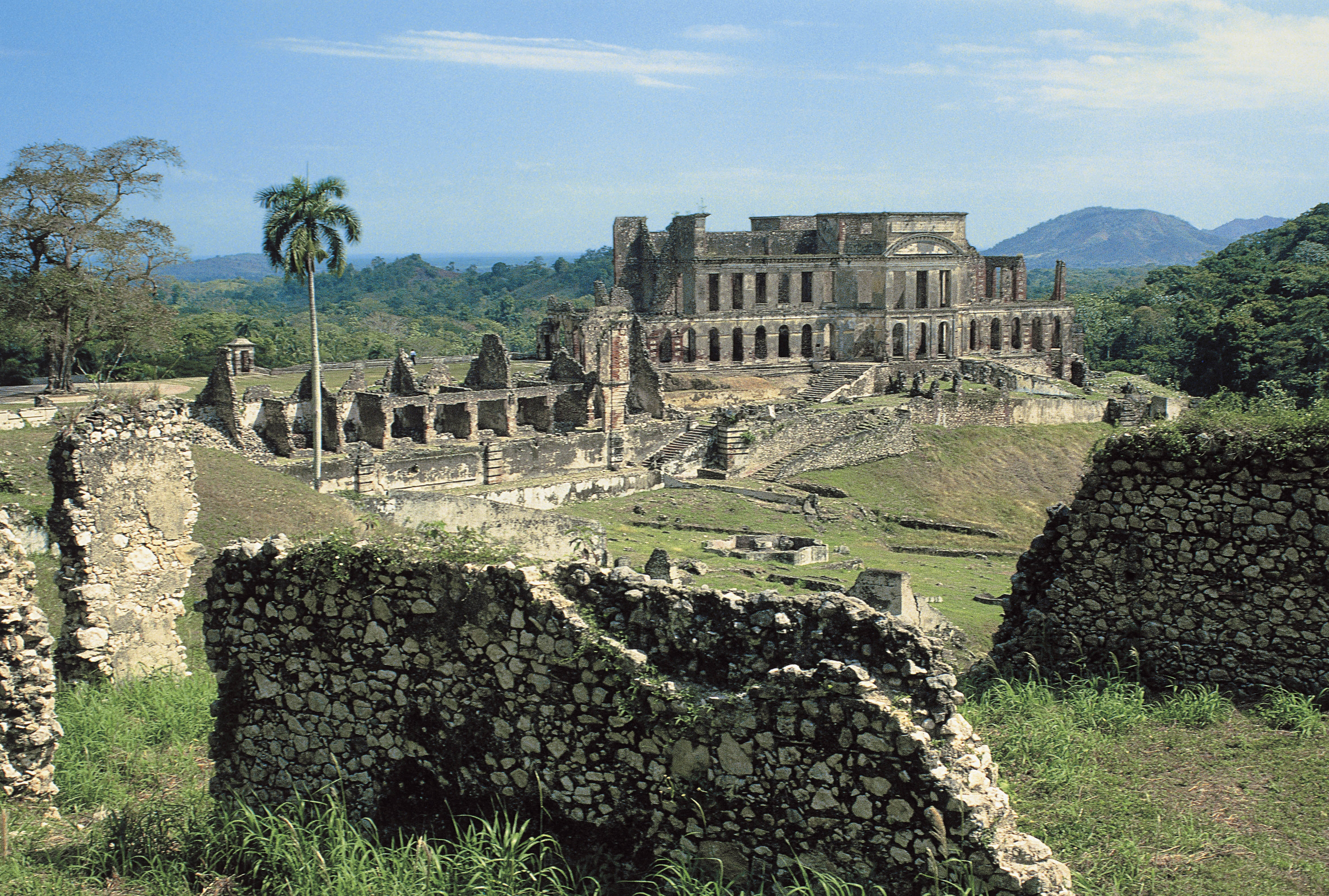 Sans-Souci Palace (1810-1813) in Milot (UNESCO World Heritage List, 1982), Haiti. Image by © DeAgostini/Getty Images