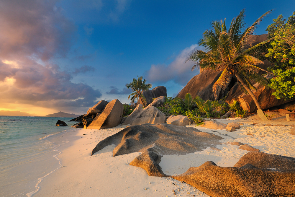 Anse Source d'Argent beach, La Digue Island