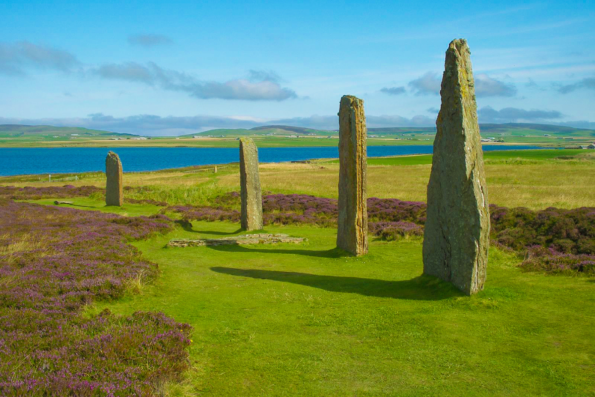 Orkney boasts wildlife and prehistoric remains including the Ring of Brodgar. Image by Shadowgate / CC BY 2.0