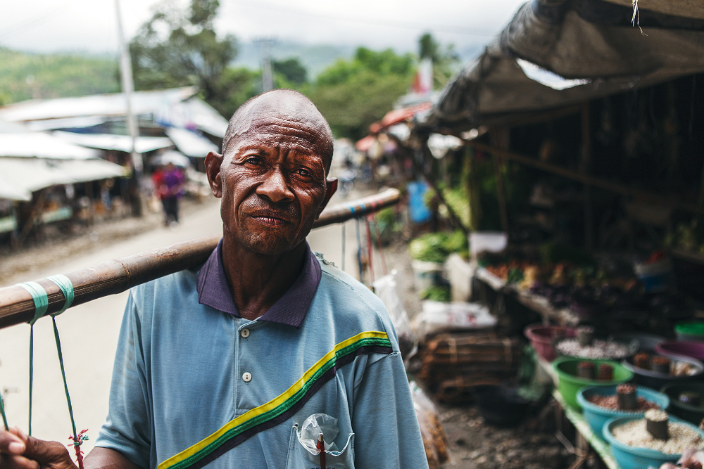 Local at Taibessi Market. Image by Brian Oh / Lonely Planet