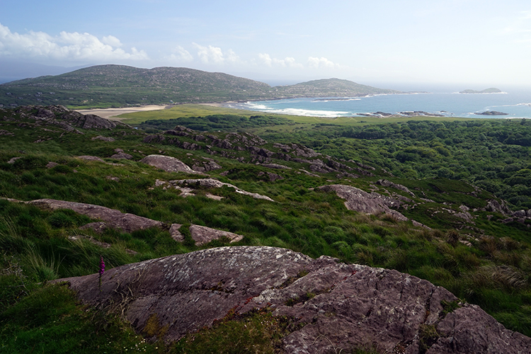 Derrynane Bay, one of the highlights of the southern stretch of the Ring of Kerry.