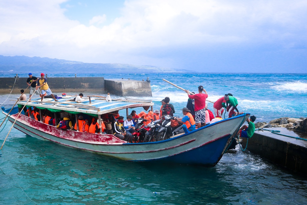 Boat in the Batanes, the Philippines