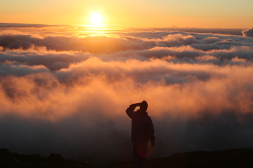'Standing over the clouds' by Ewen Roberts/CC BY 2.0