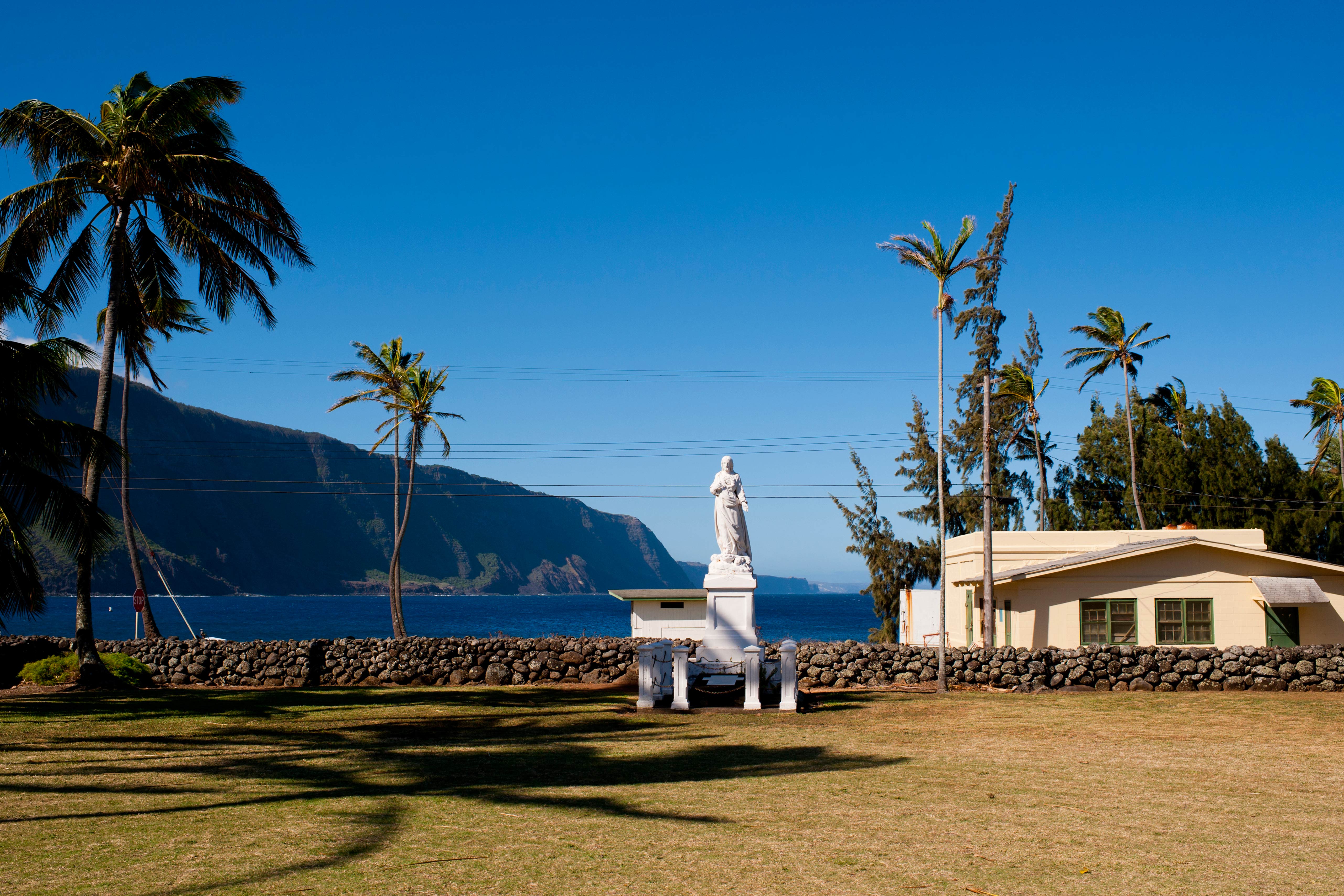 St. Francis Church in Kalaupapa. Image by Elyse Butler / Getty