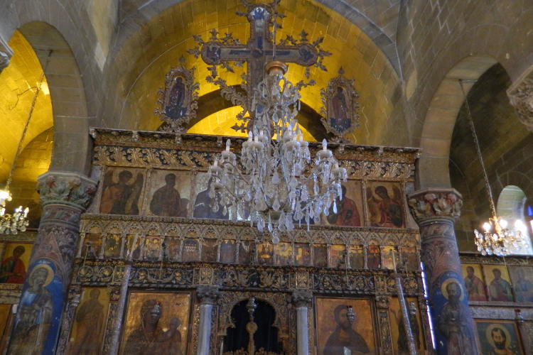 Interior of Agios Mama church in Güzelyurt (Morfou). Image by Jessica Lee / Lonely Planet 