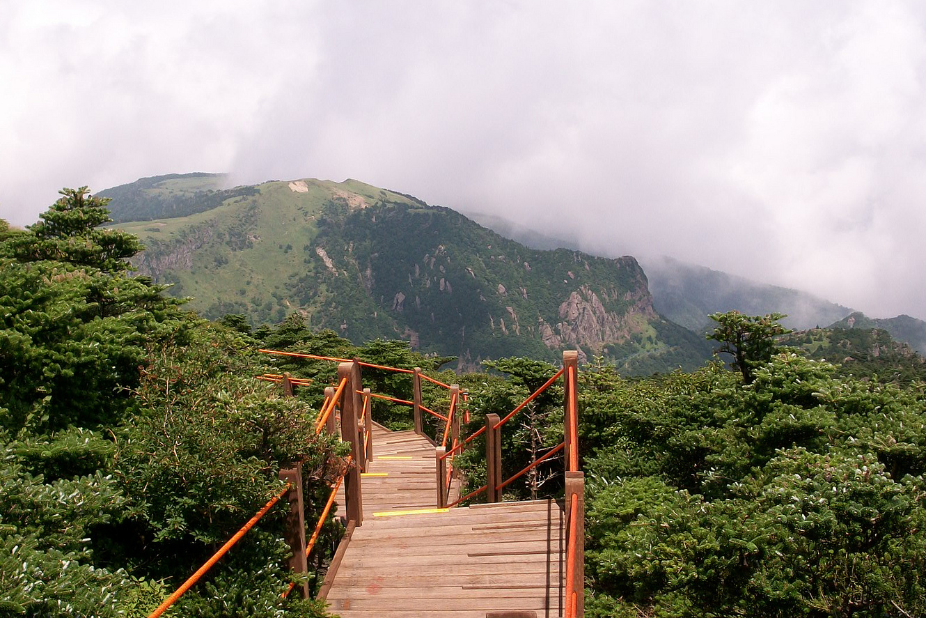 Excellent walking trails lead up Halla Mountain. Image by Sungsub Jang / CC BY 2.0