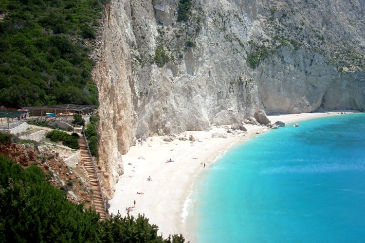 Porto Katsiki on Lefkada’s west coast, in the Ionian Islands. Image by Alexis Averbuck / Lonely Planet