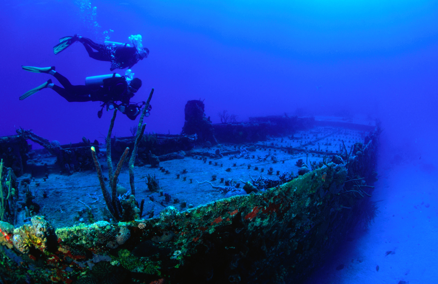 Wreck-diving around St Croix. Image by Steve Simonsen / LPI / Getty