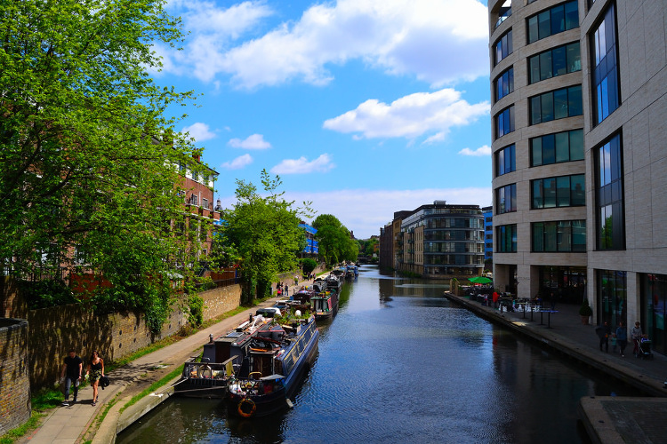 The Regent's Canal. Image by Digital Temi / CC BY 2.0