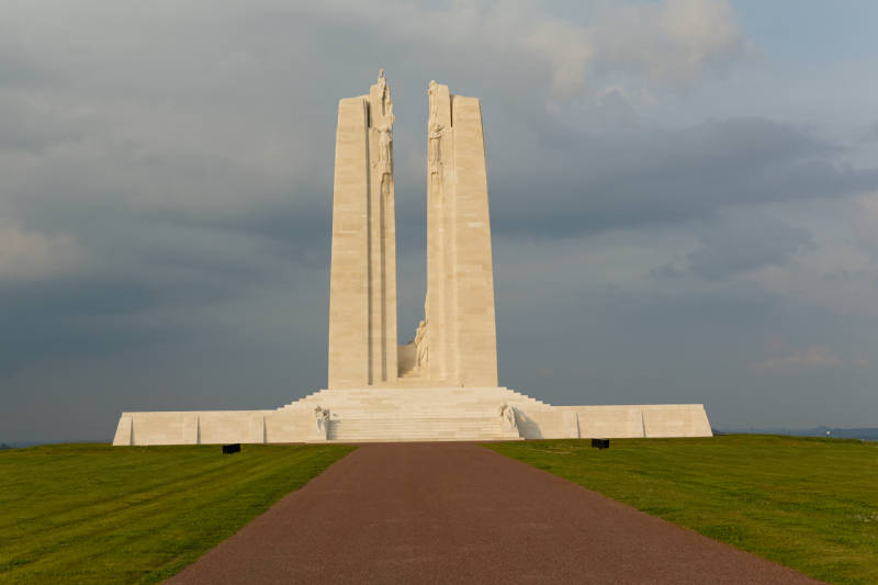 Canadian Memorial, Vimy. Image by Jean-Bernard Carillet / Lonely Planet