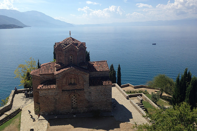 Church of Saint John at Kaneo overlooking Lake Ohrid / Image by Brana Vladisavljevic / Lonely Planet