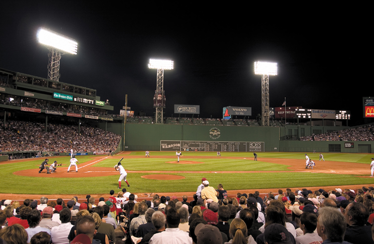 No trip to Boston in the summer is complete without a Red Sox game at Fenway Park. Photo courtesy of Greater Boston Convention & Visitors Bureau.
