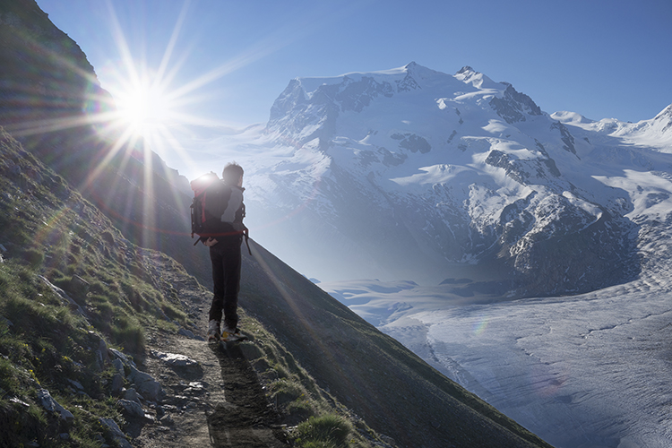 The Alps have appeared in countless films – so why not your own adventure? Image by Buena Vista Images / Stone / Getty Images