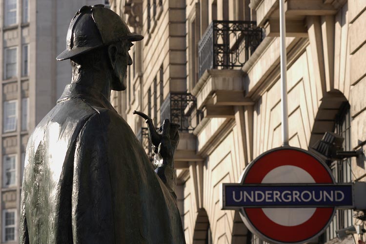 Chew on a pipe like the fictional detective in Sherlock's home: Baker Street, London. Image by Chris Stowers / Dorling Kindersley / Getty Images