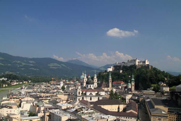 View over Salzburg