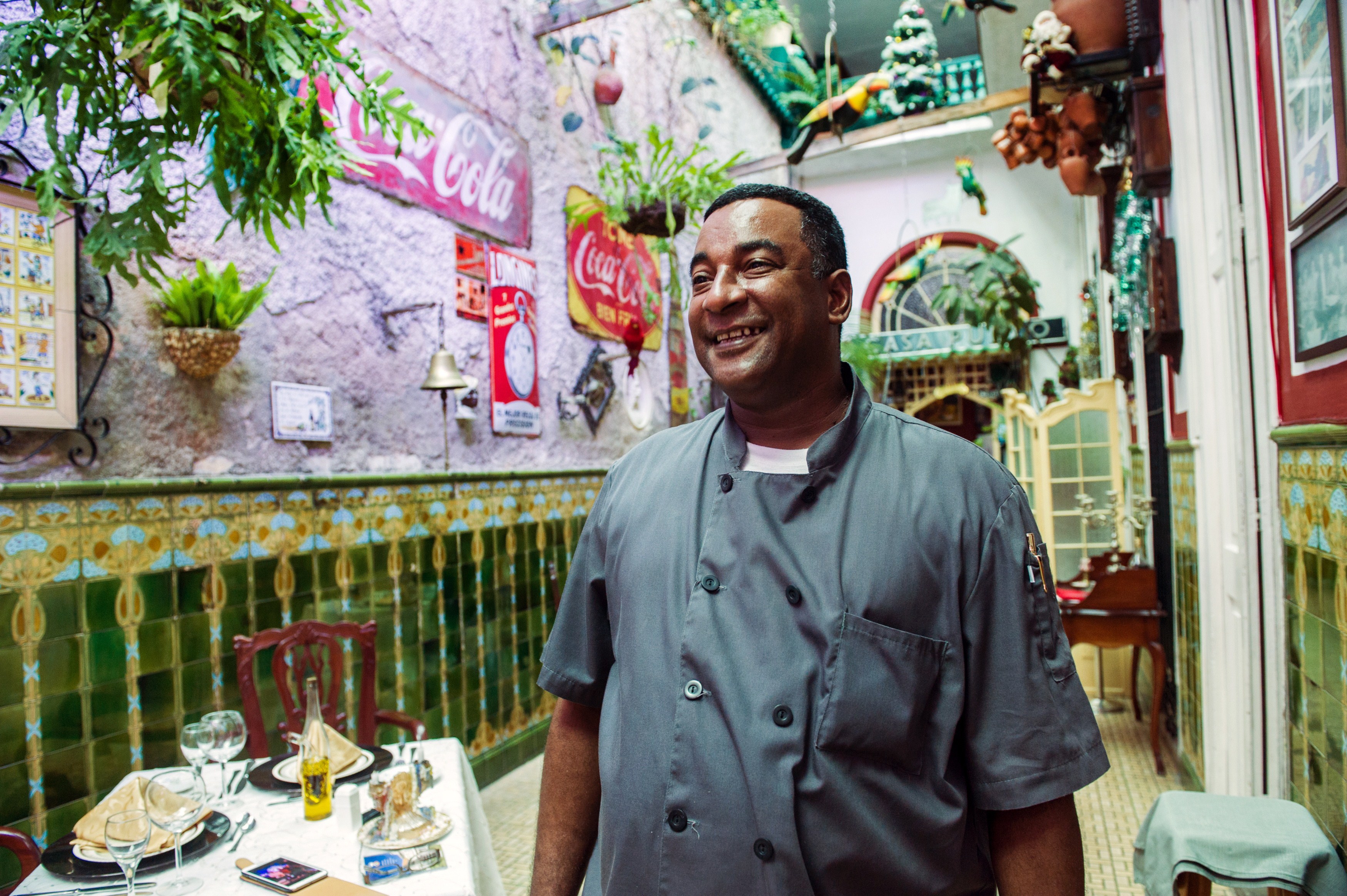 Carlos Marquez owns and runs San Cristobal. Image by Yamil Lage / AFP / Getty Images