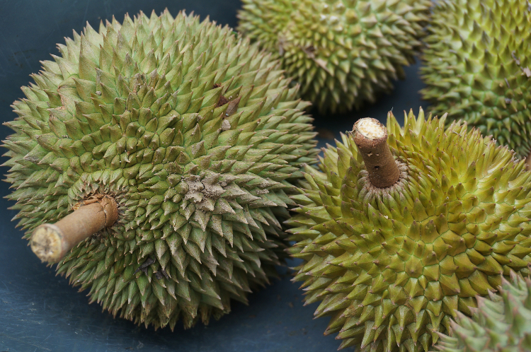 Pile of durian