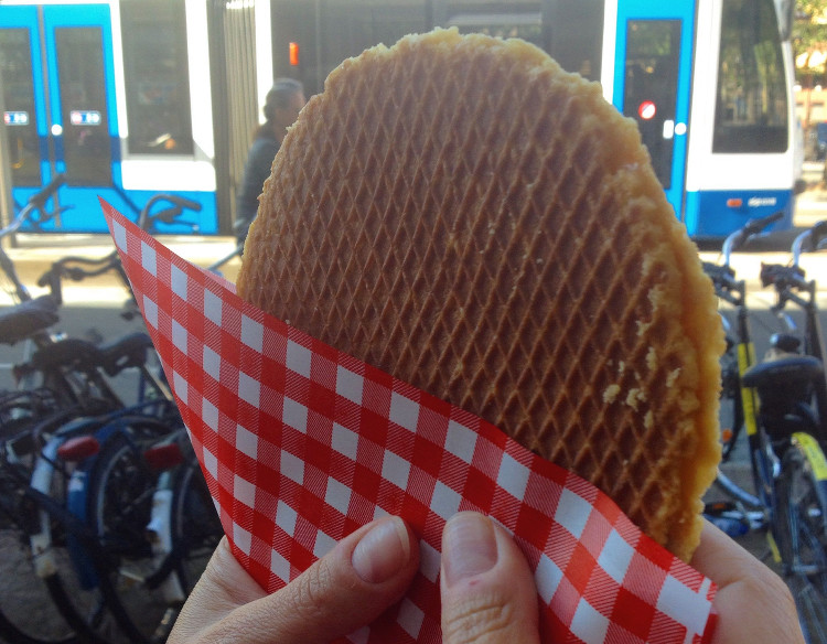 stroopwafel in Amsterdam