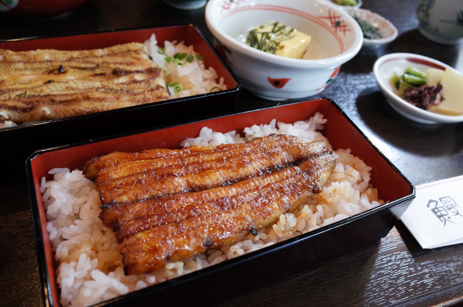 Unagi on rice