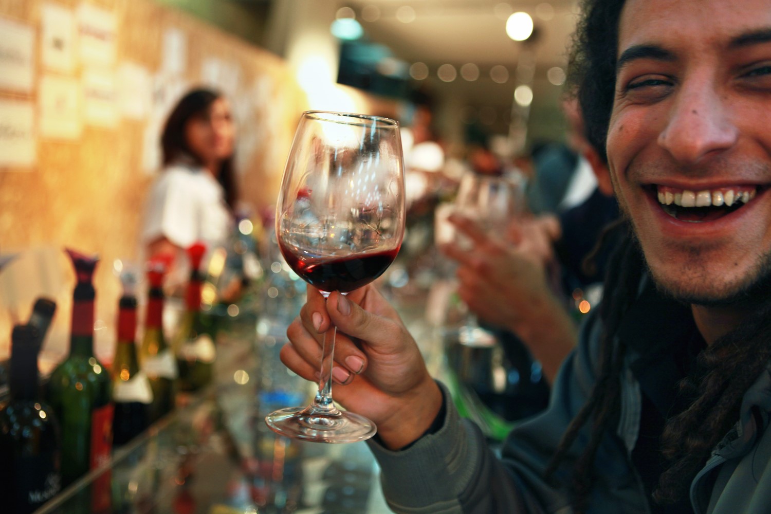 Tel Aviv's wine bars are . Image by David Silverman/Getty Images Europe
