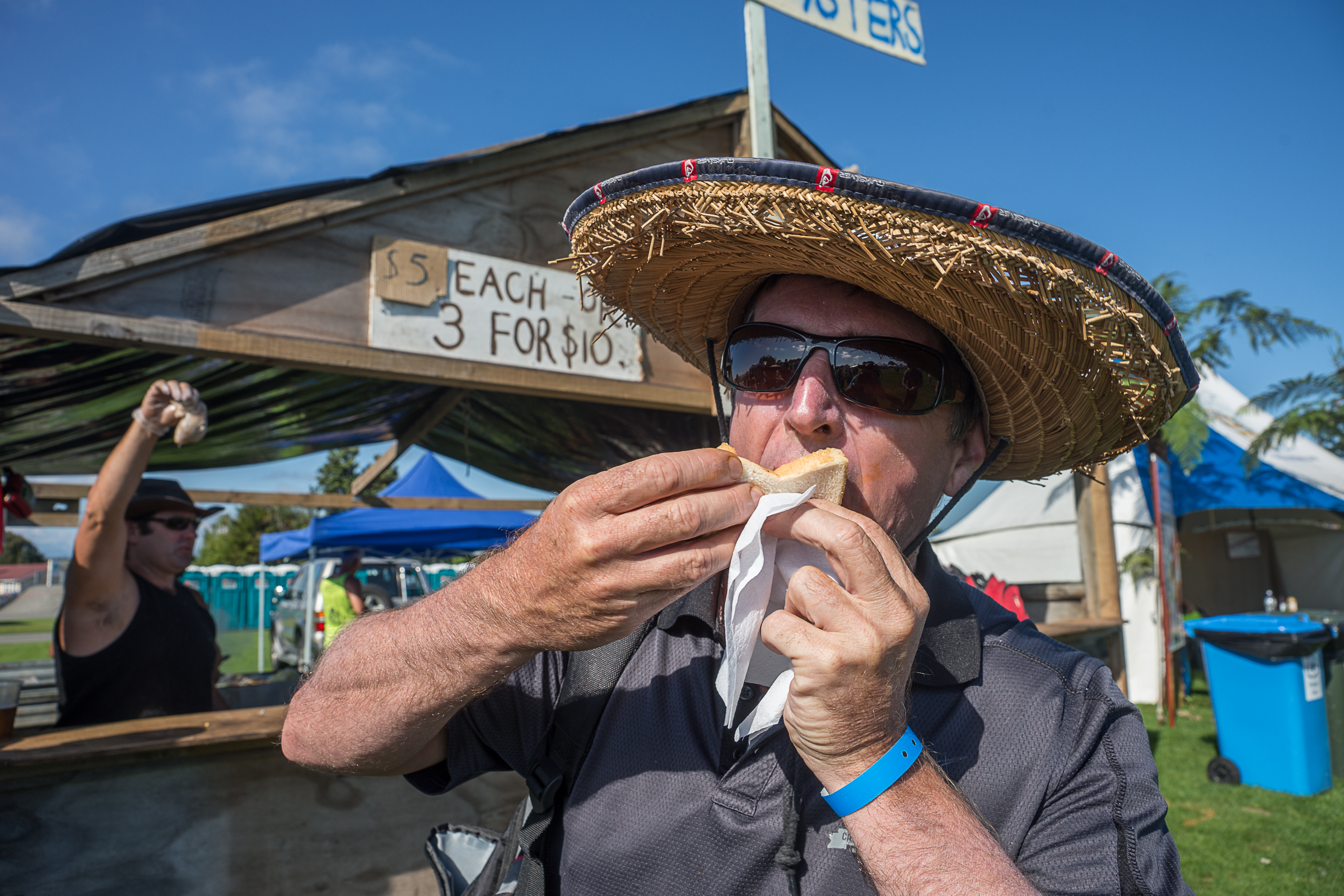 There are plenty of surprises for adventurous foodies at Hokitika. Image care of Hokitika Wildfoods Festival