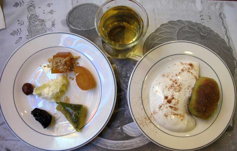 Dessert at Çiya Sofrasi. Image by Brett Atkinson.