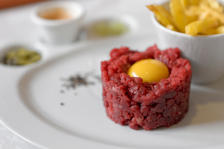 Fresh steak tartare. Image by Jekaterina Nikitina / Flickr / Getty Images.